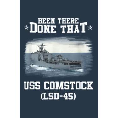 Imagem de USS Comstock LSD-45 Veterans Day Father Day: Study Notebook, 6 x 9 inches, 120 pages