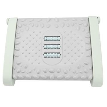 Imagem de Sob a Mesa Apoio para Os Pés Ergonômico Ajustável Com Textura de Massagem e Rolo para Escritório (Verde)