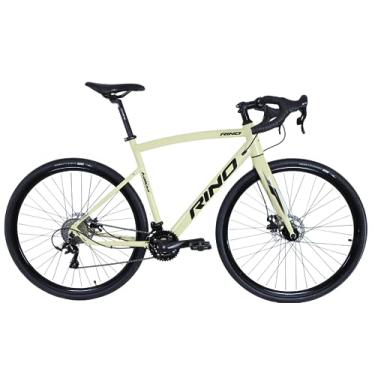 Imagem de Bicicleta Aro 700 Rino Gravel 18v Aluminio (Branco Navajo, 54)