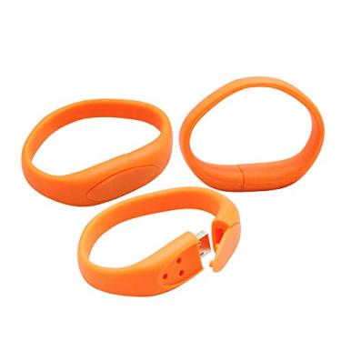 Imagem de Pulseira de 4 GB Modelo USB Flash Drive Memory Stick PenDrive Pen Drive 3.0 USB Flash Disk Memory Stick U Disk USB Drive (Laranja)