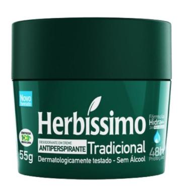 Imagem de Desodorante Creme Tradicional Herbíssimo 55G - Dana - Dana Cosméticos