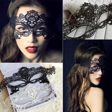 Imagem de Mascara em Tecido com Tiras Para Amarrar - Sex shop - Miss Collection