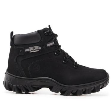 Imagem de Bota Adventure Couro Masculina Palmilha Anatômica Trabalho - Master Bo