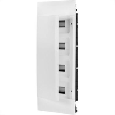 Imagem de Centrinho Legrand Pvc Embutir Com Tampa Branca 48Din 135004 - PIAL