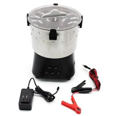 Imagem de Máquina automática de depenagem de aves, mini máquina elétrica de depenagem de 15 W, 5000 R/min, ferramenta automática de remoção rápida de penas para pássaros, patos, perus e codornas