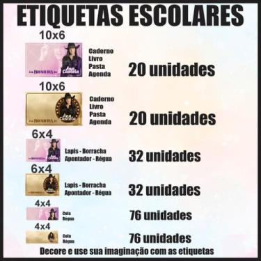 Imagem de Etiqueta Adesiva Escolar em Vinil Tema Personagem Homem Aranha - Dekal