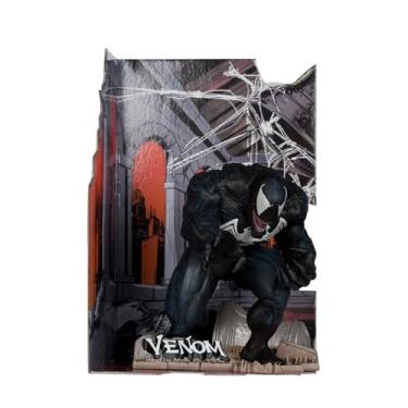 Imagem de Boneco colecionável Marvel Venom escala 1:10 com cena (O Incrível Homem-Aranha #316) McFarlane Toys