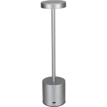 Imagem de LUMINARIA DECORATIVA ENFEITE DE MESA LED USB HOME&CO METAL 34x8x8cm PRATA