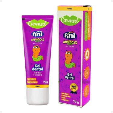 Imagem de Gel Dental Carmed Fini Minhocas Azedinhas 70g