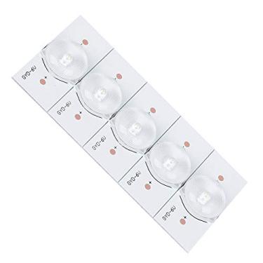 Imagem de Placa de Fibra de Fibra de Vidro Leve de 6V Branco SMD Lâmpada Com Alto Brilho, e Uso, para Reparo de TV LED (20 unidades)