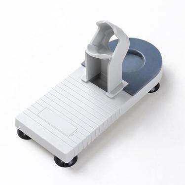 Imagem de Suporte de pistola de cola quente com ventosas, suporte pistola cola plástico fácil usar, universal antiderrapante para para artesanato DIY, projeto escolar em casa