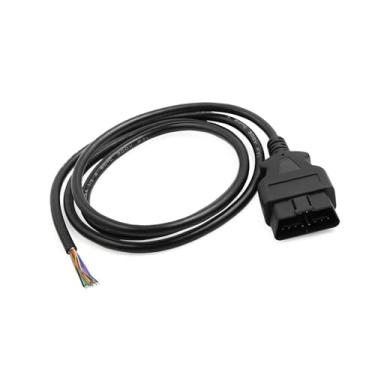 Imagem de REPAIROCK Cabo conector macho adaptador de diagnóstico OBDII OBD2 de 16 pinos para leitura de informações de diagnóstico de peças de reposição de scanner