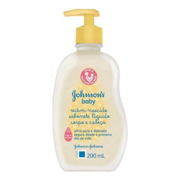 Imagem de Sabonete Líquido Johnson's Baby Recém-Nascido com 200ml