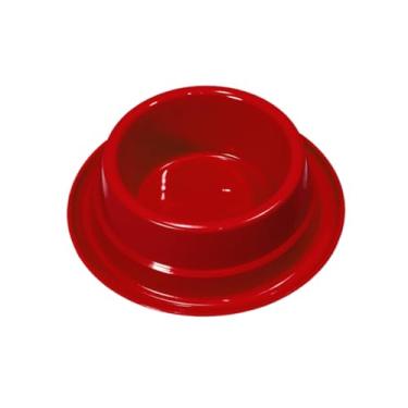 Imagem de Kit 2 Comedouro Bebedouro Anti-Formiga para Cachorro e Gato - Prático e Higiênico (VERMELHO, 1200 ML)