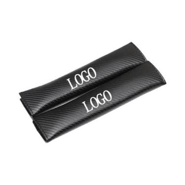 Imagem de Almofadas de Ombro para Cinto de Segurança (Couro Carbono) - Haval H6,