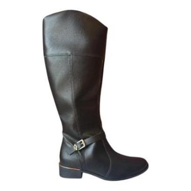 Imagem de Bota Ramarim 2453131 Cano Alto Montaria Country Salto Baixo-Feminino