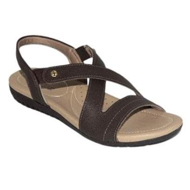 Imagem de Sandália Usaflex Rasteira Texturizada Feminina-Masculino