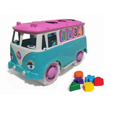 Imagem de Brinquedo Educativo Infantil Kombica Gugu E Dora Didático Dora Azul