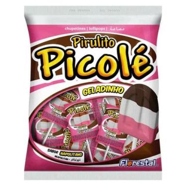 Imagem de Pirulito picole napolitano aprox.50un - RIO DOCE ATACADO