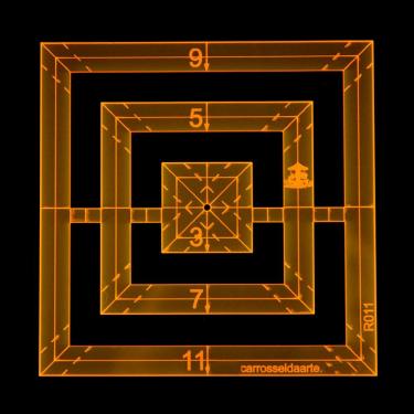 Imagem de Régua Para Patchwork Quadrado 11cm