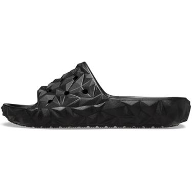 Imagem de Crocs 209608-001-M8W10 Slide geométrico clássico v2 preto e preto