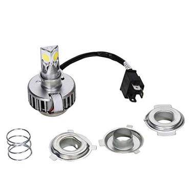 Imagem de SaferCCTV Lâmpadas De Farol Led H4, Lâmpada Para Motocicleta Com Alto E Baixo Compatível Electra Glide, Ultra Classic, Flhtc Flhx, Branco Frio 6500K