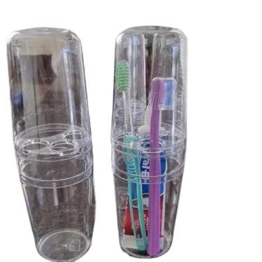 Imagem de Porta Escova de Dentes Acrilico Com Tampa