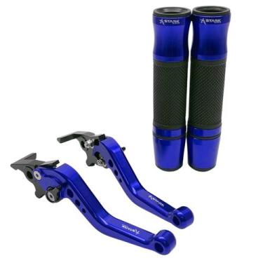 Imagem de Kit Manete Manopla Esportivo Yamaha Nmax 160 Nmax160 Nmax - Stark Race