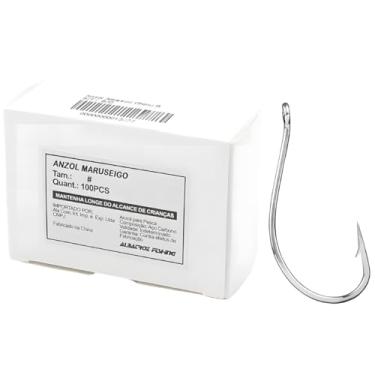 Imagem de Caixa De Anzol Maruseigo,100 Peças, Tamanho 06, para Robalo, Tucunaré e Traíra