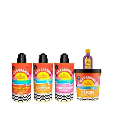 Imagem de Kit Lola Ela é Carioca Shampoo + Condicionador + Mascara + Cpp 4ABC + 