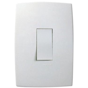 Imagem de Interruptor pialplus 1 paralelo c/placa 2x4