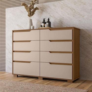 Imagem de Cômoda Gaveteiro Ambiente Georgia Carvalho Fendi - Moval