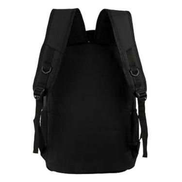 Imagem de Mochila Bolsa Reforçada Multifuncional Impermeável Motoqueiro Viagens Camping Trilha Escolar Preto