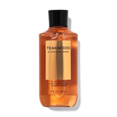 Imagem de Gel de banho Bath & Body Works Teakwood masculino 300ml