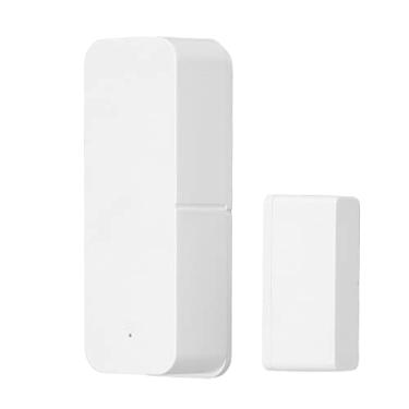 Imagem de Fafeicy Sensor Janela do Alarme do Ladrão Doméstico Sensor de Janela Vermelha Alarme Porta de Resposta Rápida Armazenamento de Dados para Assistente