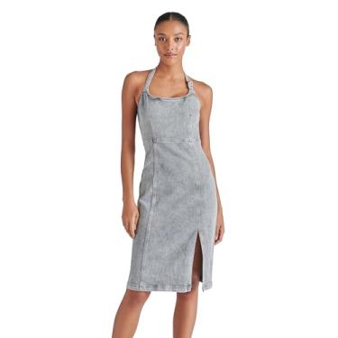 Imagem de Steve Madden Vestido feminino Gia, Cinza claro, 46