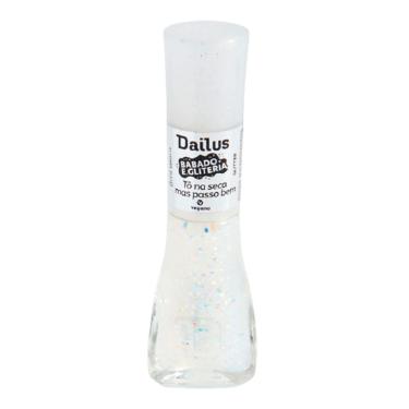 Imagem de Esmalte Dailus Babado e Gliteria Cor Tô na Seca mas Passo Bem 8ml