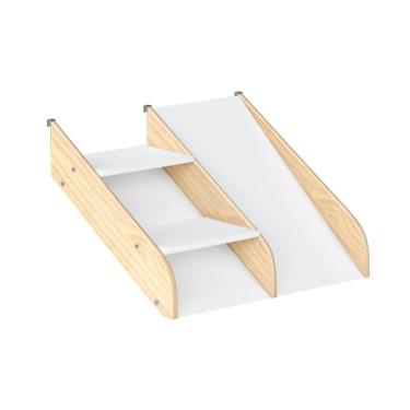 Imagem de Mini Escorregador Ii Prime Casatema Natural/Branco