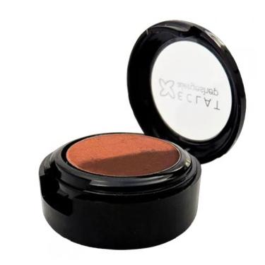 Imagem de Sombra Compacta Duo Eclat Cor 03 Cobre e Chocolate Alergoshop 1,4g