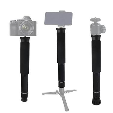 Imagem de EBTOOLS Monopod Selfie Stick, Monopod da Câmera, Portátil Leve, Suporta Ajuste do Botão, Pólo Telescópico, para Camping, Liga de Alumínio