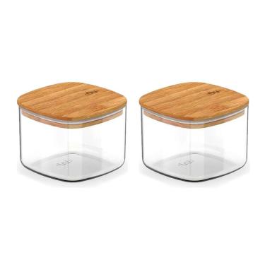 Imagem de Kit 2 Pote Hermético Organizador De Mantimentos 450Ml Ou