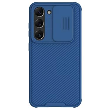 Imagem de Capa Capinha Anti Impacto Danetshield Pro Para Galaxy S23 Normal Tela 6.1 Case Fosca (Azul)