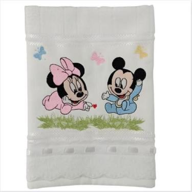 Imagem de Toalha De Lavabo Bordada Personalizada- Diversos - Dohler, 6 Mickey Mi