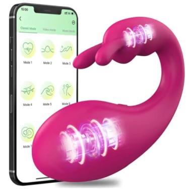 Imagem de Kit sexshop completo 3 produtos lubrificante vibrador 2 motores app masturbador masculino