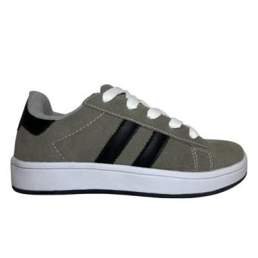 Imagem de Tênis fiocco infantil casual fs1100, Cinza preto, 36