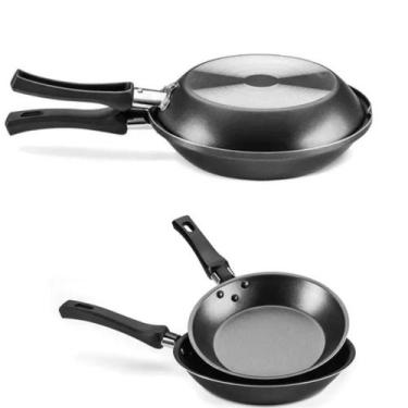 Imagem de Panela Omeleteira Antiaderente 0,8 Litros N18 Grafite Omelet - MTA