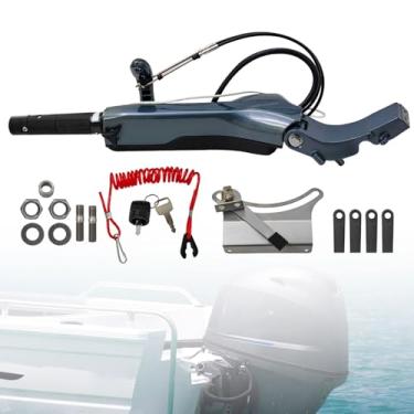 Imagem de HonHuCo 6X4-42103-5C-00 4-Stroke Tiller Handle Assembly Compatível com Yamaha F50 F60 F70 40-75 HP 6X4-42102-24-00