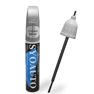 Imagem de SYOAUTO Tinta de retoque prata clássica 1F7 adequada para carros Toyota Auto Touch Up Paint Repair Scratch Removedor de arranhões 2 em 1 Classic Silver 1F7
