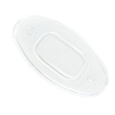 Imagem de Base Acrílica Para Artesanato Biscuit Com Borda 6x3cm Oval Com 10 Unid