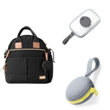 Imagem de Conjunto de Bolsas para Fraldas Skip Hop Suite - com Estojo para Lenço